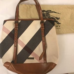 Burberry tote shoulder bag
